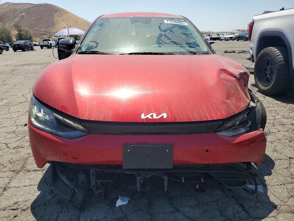 2024 Kia Ev6 VIN KNDC3DLC1R5186536 COPART salvage auction — FRONT END, Ca - Dis/Dlr/Exp Nonrepairable Cert (P), sold $4,300 on 2026-07-09 (photo 5)