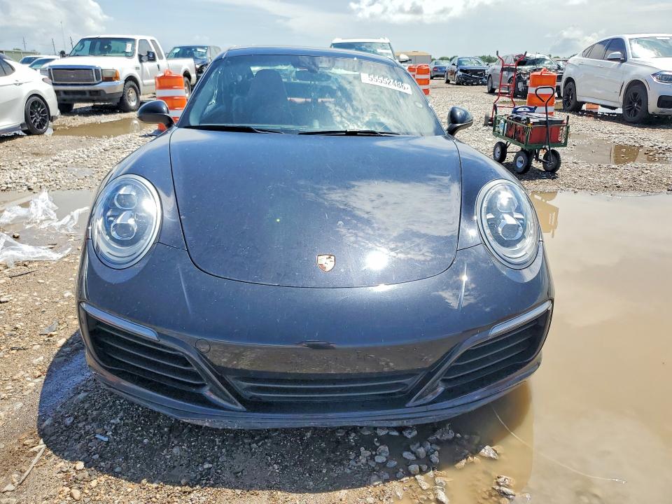 2019 Porsche 911 VIN WP0AB2A9XKS115400 COPART salvage auction — REAR END, Tx - Salvage Vehicle Title, sold $25,500 on 2026-07-30 (photo 5)