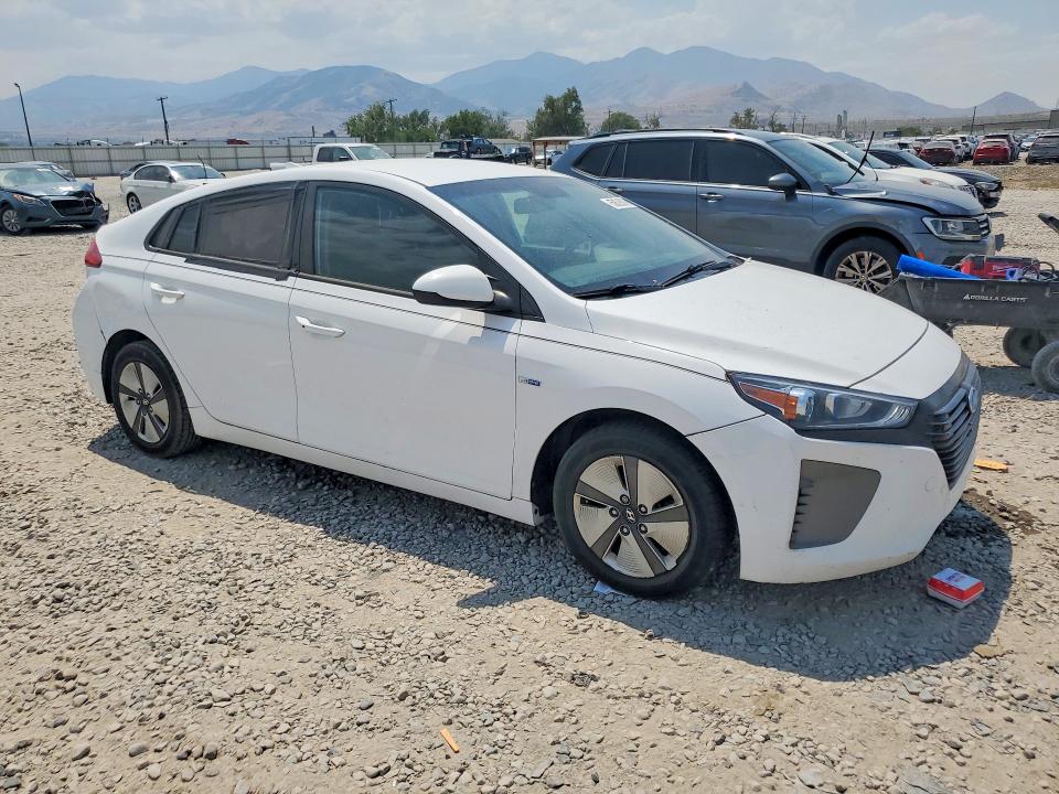 2017 Hyundai Ioniq VIN KMHC65LC0HU045602 COPART salvage auction — FRONT END, Ut - Certificate Of Title, sold $1,900 on 2026-07-31 (photo 4)