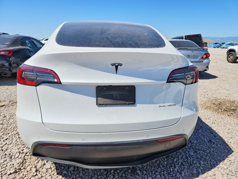 2021 Tesla Model y VIN 5YJYGDEE2MF278769 COPART salvage auction — FRONT END, Ut - Salvage Certificate, sold $9,200 on 2026-07-24 (photo 6)