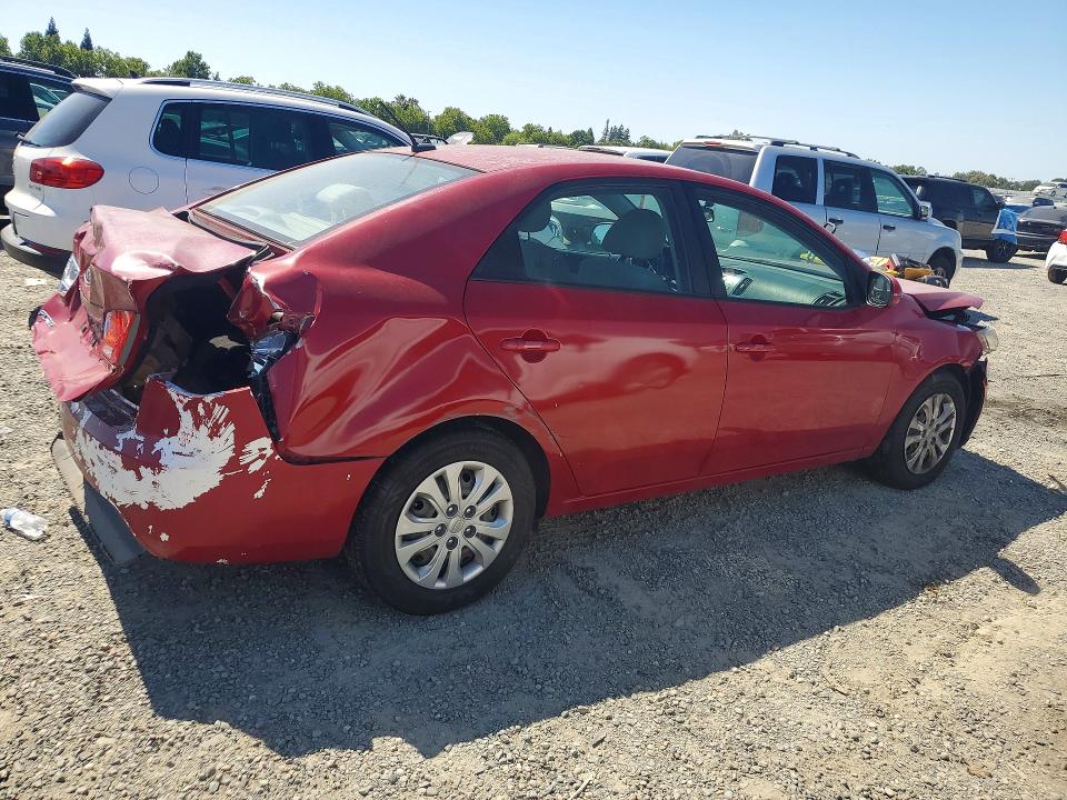 2013 Kia Forte VIN KNAFU4A28D5740603 COPART salvage auction — REAR END, CA - SALVAGE CERTIFICATE, sold $225 on 2026-07-16 (photo 3)
