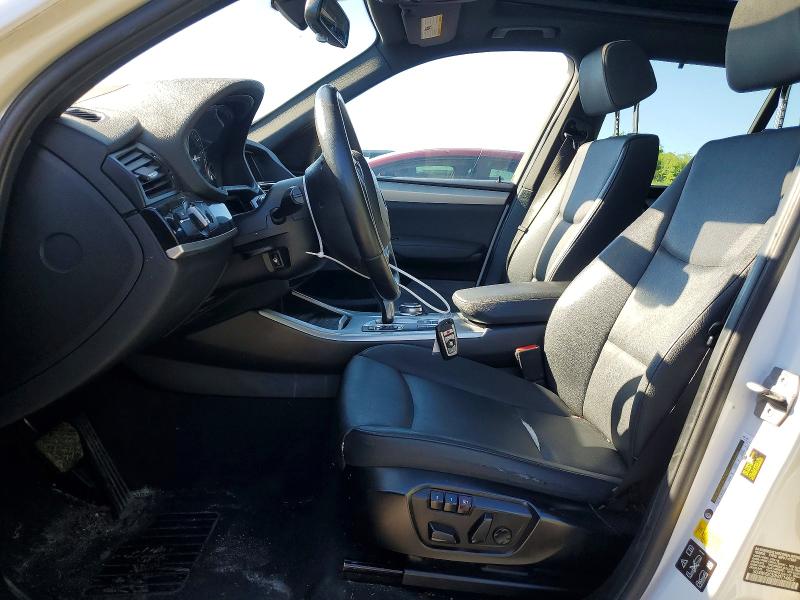 2017 BMW X3 VIN 5UXWX9C50H0T14923 COPART salvage auction — FRONT END, On - Permit No Brand - Unfit, sold $150 on 2026-07-28 (photo 7)
