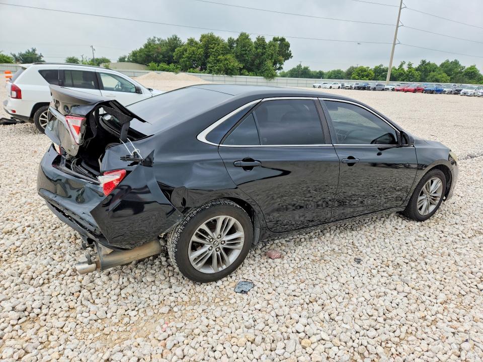 2015 Toyota Camry VIN 4T1BF1FK5FU970431 COPART salvage auction — REAR END, Tx - Salvage Vehicle Title, sold $2,250 on 2026-07-09 (photo 3)