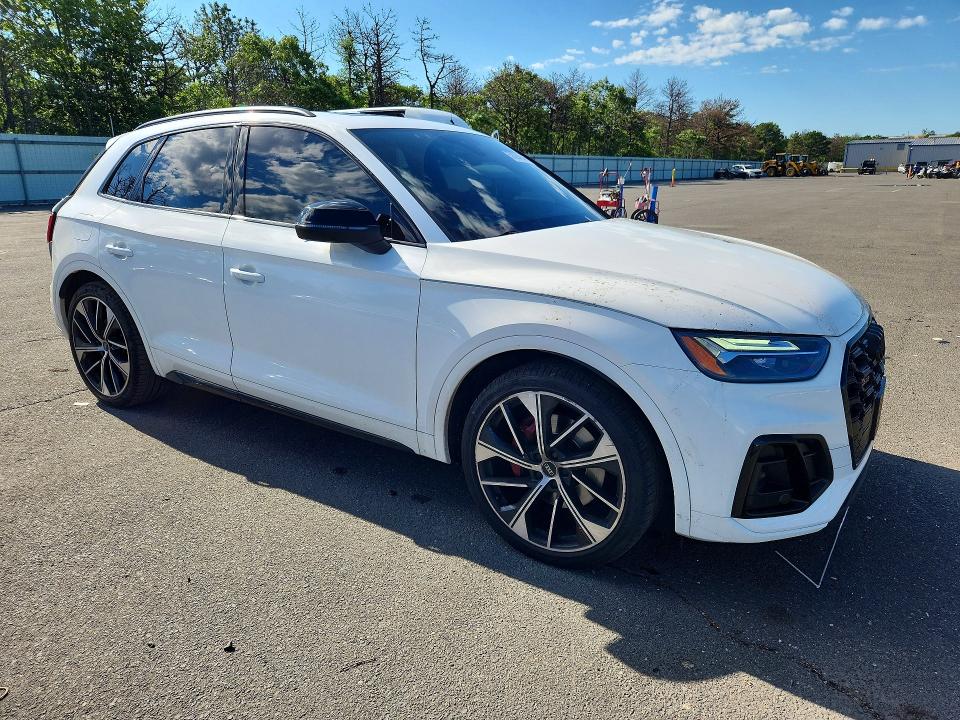 2023 Audi VIN WA1B4AFY4P2156101 COPART salvage auction — REAR END, Ny - Mv-907A Salvage Certificate, sold $19,500 on 2026-07-27 (photo 4)