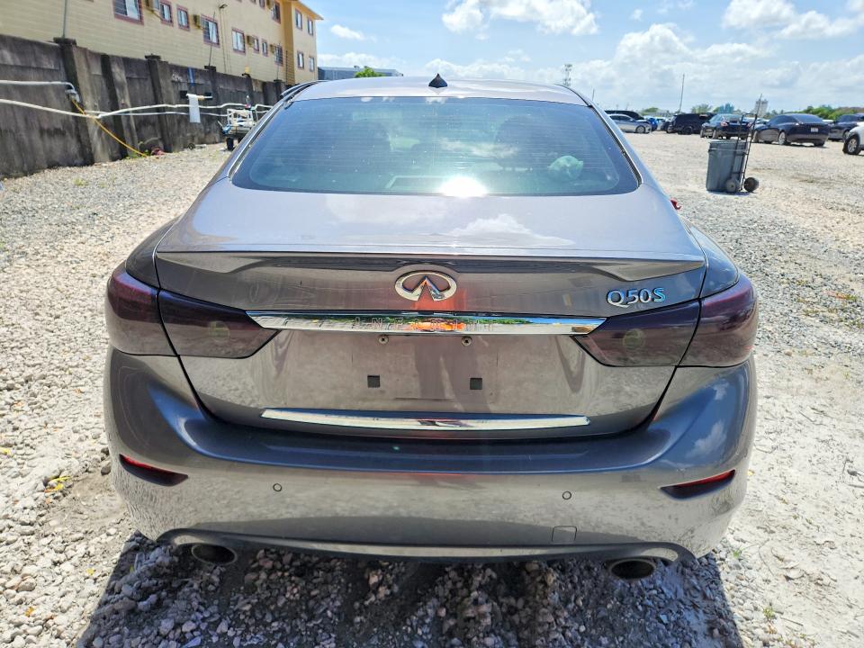 2014 Infiniti VIN JN1AV7AP3EM690484 COPART salvage auction — WATER/FLOOD, Fl - Cert Of Title-Slvg Rebld Flood, sold $700 on 2026-07-10 (photo 6)