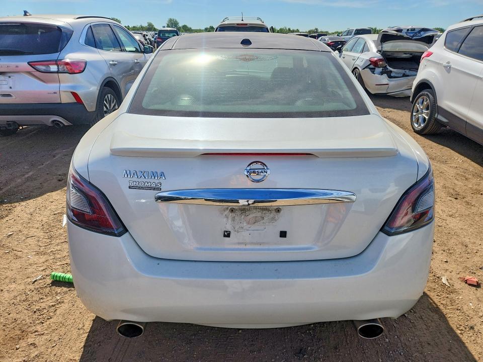 2014 Nissan Maxima VIN 1N4AA5AP0EC446543 COPART salvage auction — SIDE, Il - Salvage Certificate, sold $1,700 on 2026-07-09 (photo 6)