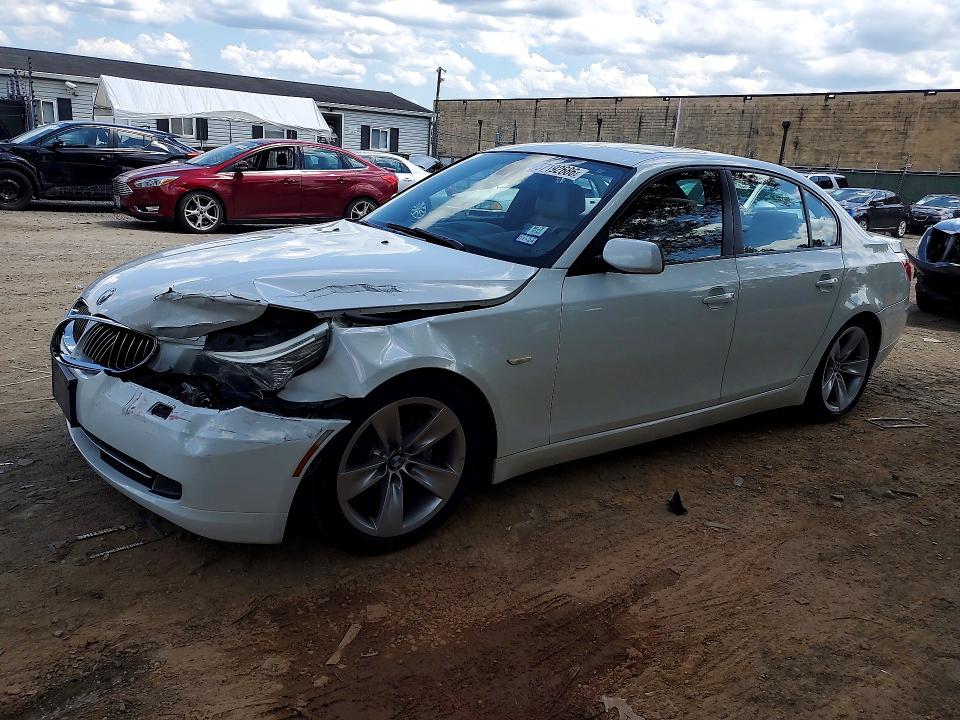 2010 BMW 5 series VIN WBANU5C55AC125071 COPART salvage auction — FRONT END, Md - Cert Of Salvage > 75% Damage, sold $375 on 2026-07-07 (photo 1)