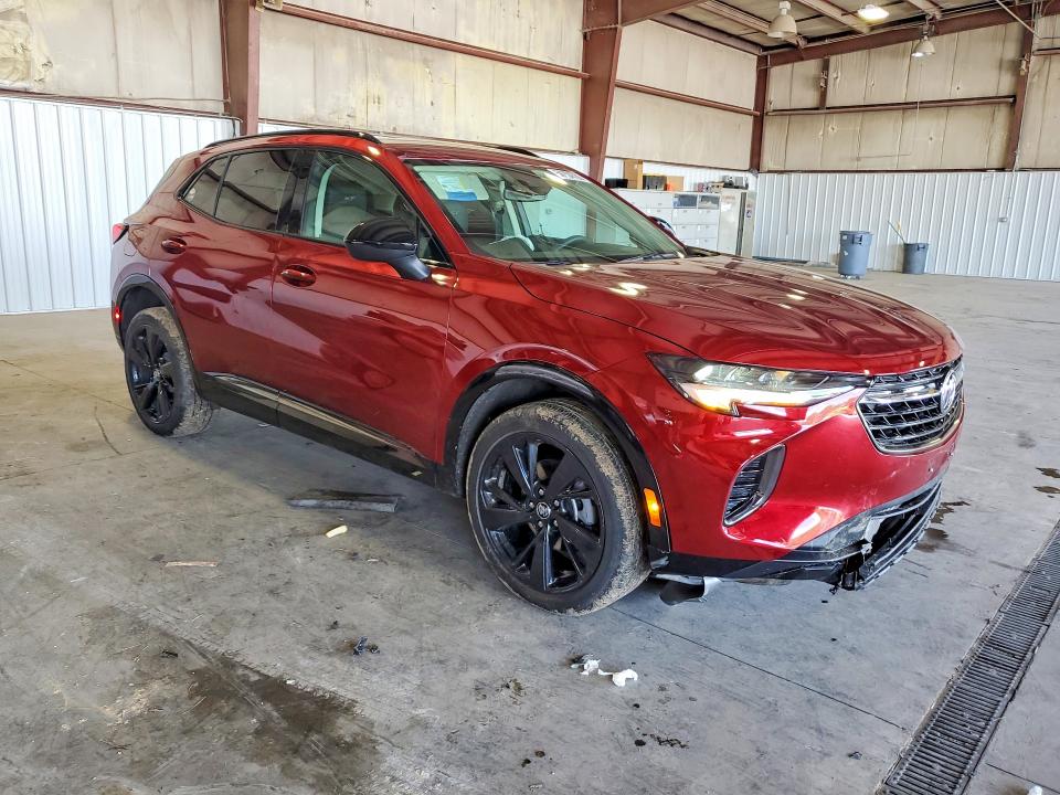2023 Buick Envision VIN LRBFZMR46PD169308 COPART salvage auction — FRONT END, Il - Salvage Certificate, sold $6,900 on 2026-07-17 (photo 4)