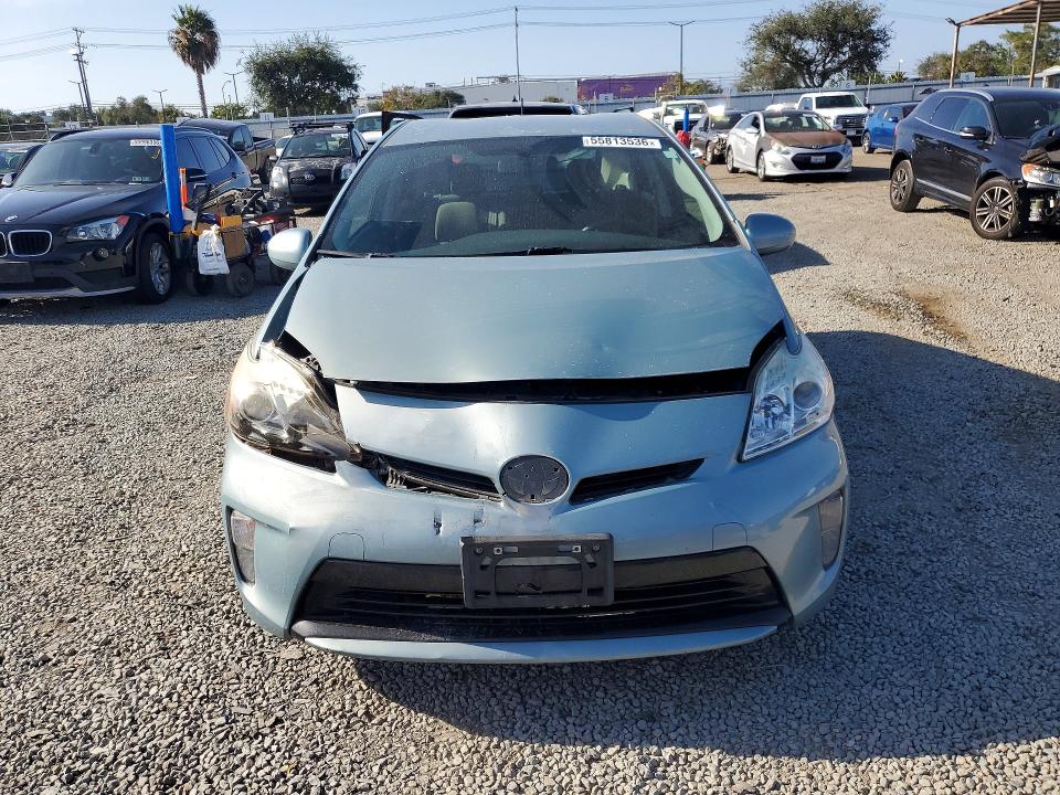 2015 Toyota VIN JTDKN3DUXF1977819 COPART salvage auction — FRONT END, Ca - Salvage Certificate, sold $1,400 on 2026-07-24 (photo 5)