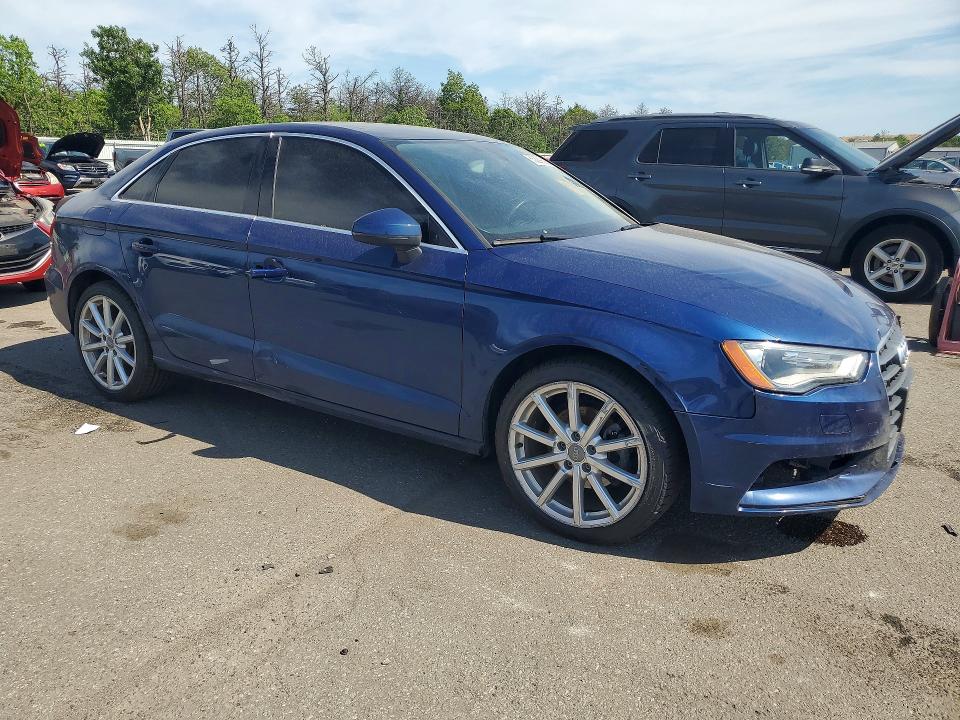 2015 Audi A3 VIN WAUCJGFF6F1075655 COPART salvage auction — FRONT END, Il - Certificate Of Title, sold $3,700 on 2026-07-08 (photo 4)