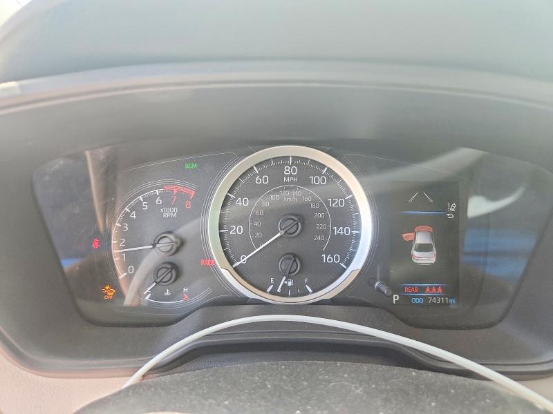 2020 Toyota Corolla VIN JTDHPRAE7LJ005367 COPART salvage auction — FRONT END, Ca - Salvage Certificate, sold $3,650 on 2026-07-10 (photo 9)