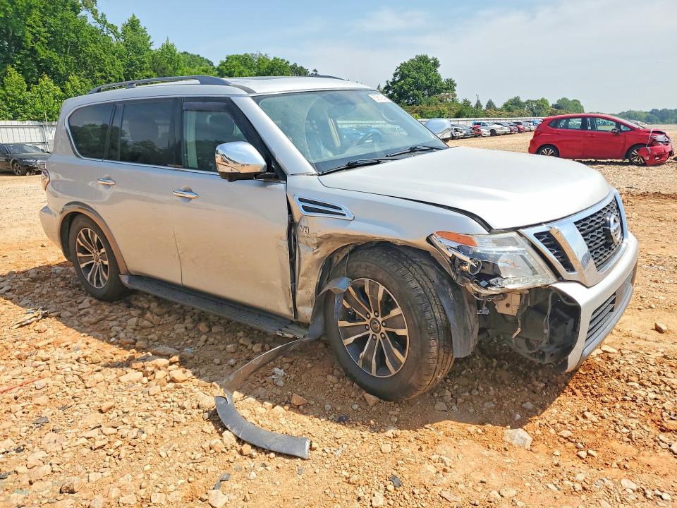 2020 Nissan Armada VIN JN8AY2NC6LX516228 COPART salvage auction — FRONT END, NC - SALVAGE CERTIFICATE OF TITLE, sold $1,150 on 2026-07-27 (photo 4)