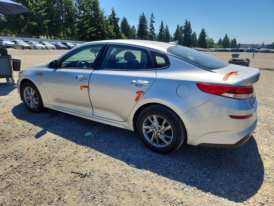 2019 Kia VIN 5XXGT4L38KG354580 COPART salvage auction — VANDALISM, WA - BILL OF SALE, sold $125 on 2026-07-24 (photo 2)