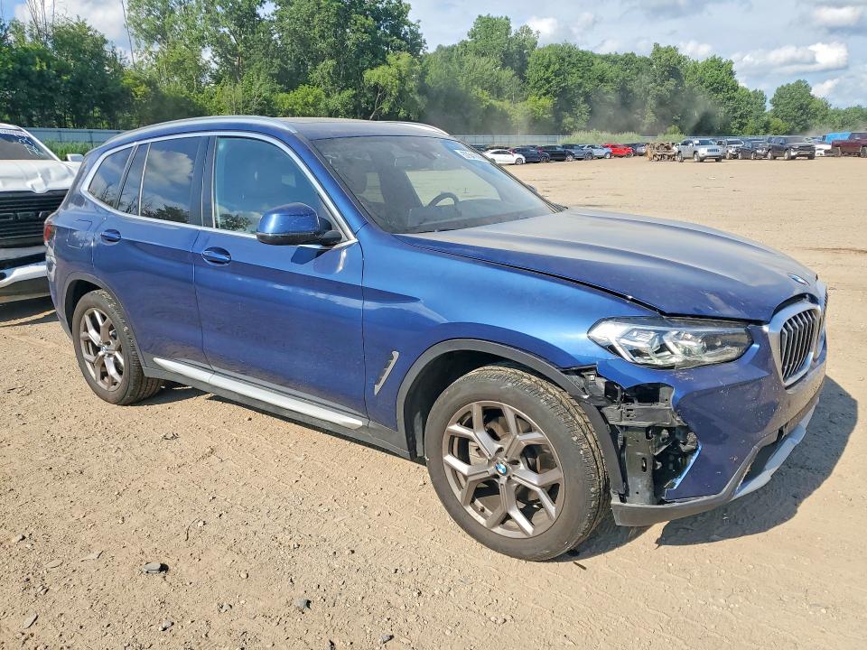 2022 BMW VIN 5UX53DP00N9K66629 COPART salvage auction — FRONT END, Mi - Certificate Of Title, sold $19,000 on 2026-07-15 (photo 4)