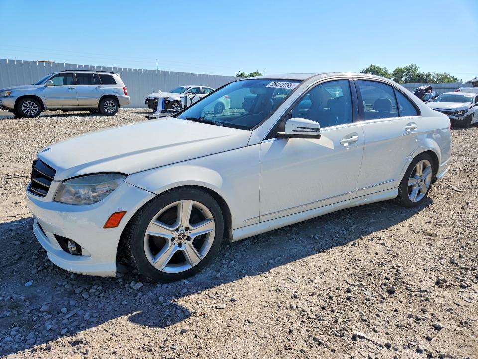 2010 Mercedes-benz C class VIN WDDGF8BB1AR106566 COPART salvage auction — WATER/FLOOD, Oh - Cert Of Title-Flood History, sold $425 on 2026-07-10 (photo 1)
