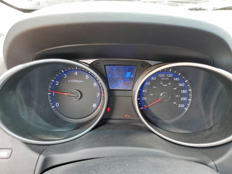 2012 Hyundai Tucson VIN KM8JT3AB5CU535847 COPART salvage auction — FRONT END, On - Permit No Brand - Unfit, sold $725 on 2026-07-23 (photo 9)