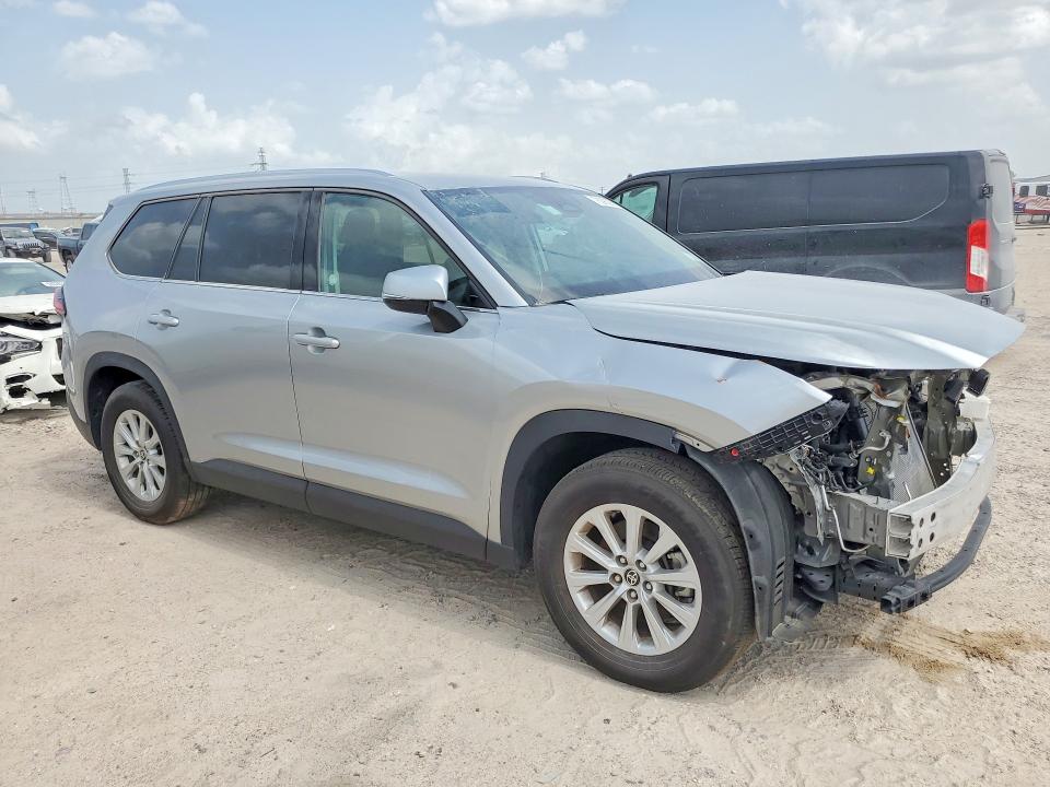 2025 Toyota Highlander VIN 5TDAAAB57SS083409 COPART salvage auction — FRONT END, Fl - Cert Of Title Slvg Rebuildable, sold $18,500 on 2026-07-10 (photo 4)