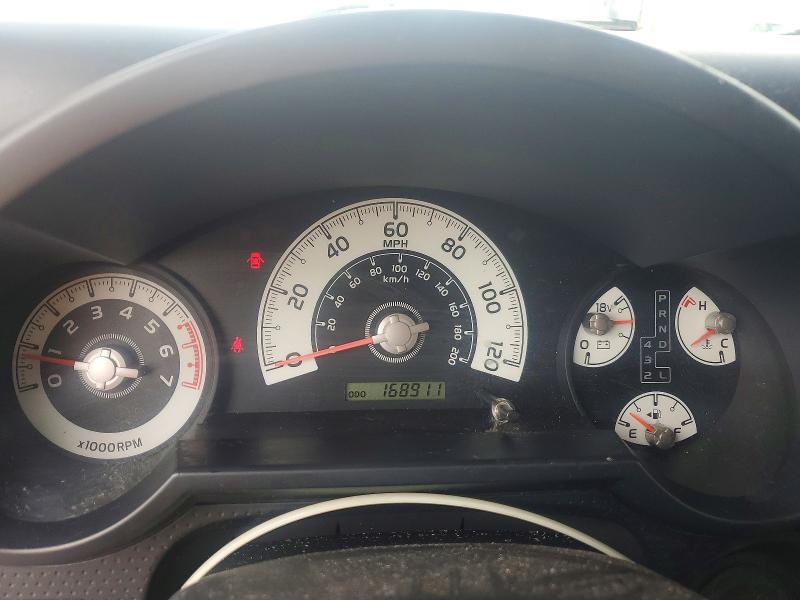 2007 Toyota Fj cruiser VIN JTEBU11F270097746 COPART salvage auction — FRONT END, Ga - Cert Of Title-Salvage, sold $5,500 on 2026-07-10 (photo 9)
