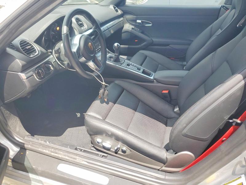 2024 Porsche Boxster VIN WP0CA2A87RK205830 COPART salvage auction — BURN, Nj - Cert Of Title-Salvage, sold $35,000 on 2026-07-08 (photo 7)