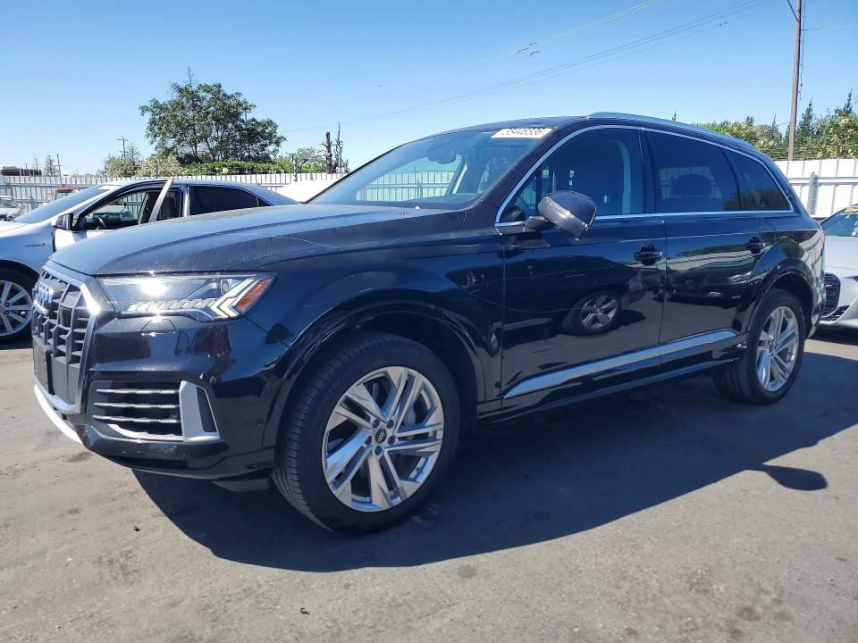 2024 Audi Q7 VIN WA1LXBF79RD004315 COPART salvage auction — VANDALISM, Ca - Salvage Certificate, sold $18,300 on 2026-07-09 (photo 1)