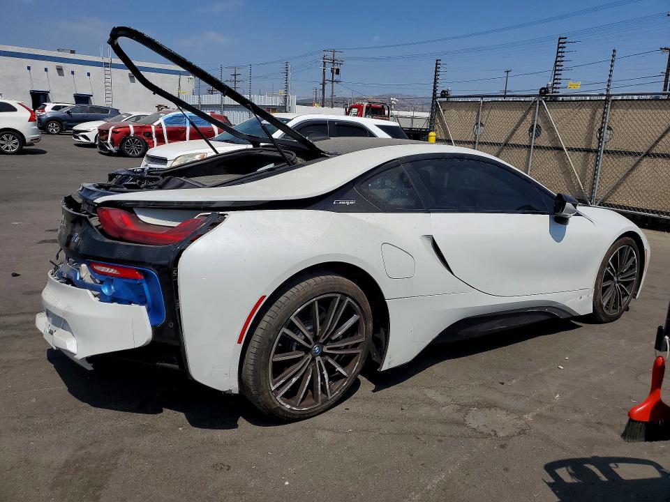 2019 BMW I8 VIN WBY2Z4C53K7D08434 COPART salvage auction — REAR END, Ca - Cert Of Title-Salvaged, sold $17,500 on 2026-07-29 (photo 3)