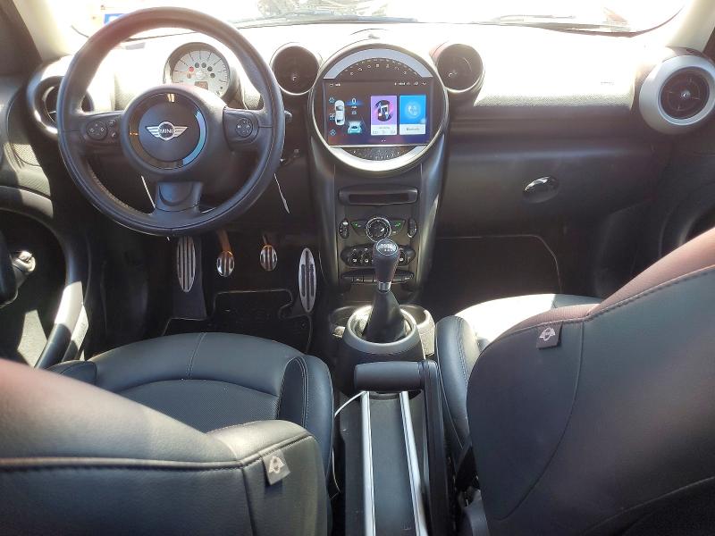 2012 Mini Cooper VIN WMWZC3C53CWM27677 COPART salvage auction — FRONT END, Tx - Salvage Vehicle Title, sold $1,550 on 2026-07-14 (photo 8)