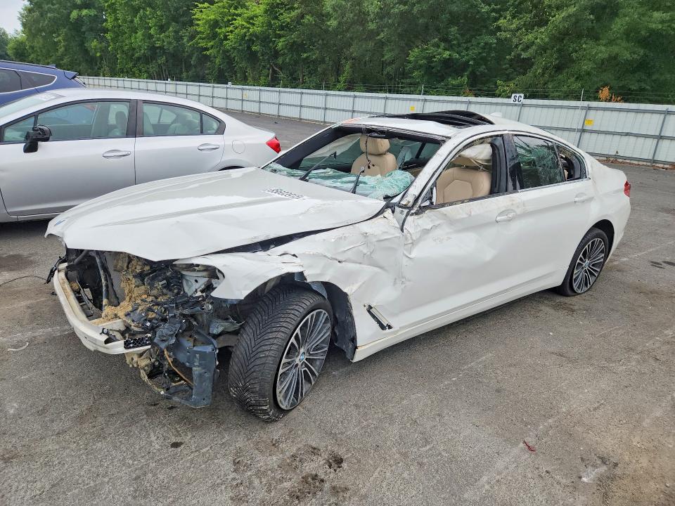 2019 BMW 5 series VIN WBAJA7C58KWC77576 COPART salvage auction — ALL OVER, Mi - Certificate Of Title, sold $2,100 on 2026-07-28 (photo 1)