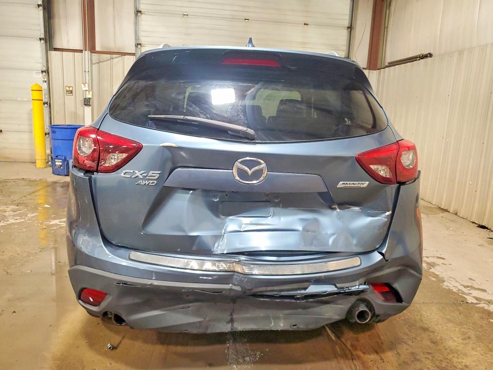 2016 Mazda Cx-5 VIN JM3KE4DYXG0641014 COPART salvage auction — REAR END, Pa - Certificate Of Salvage, sold $3,850 on 2026-07-17 (photo 6)