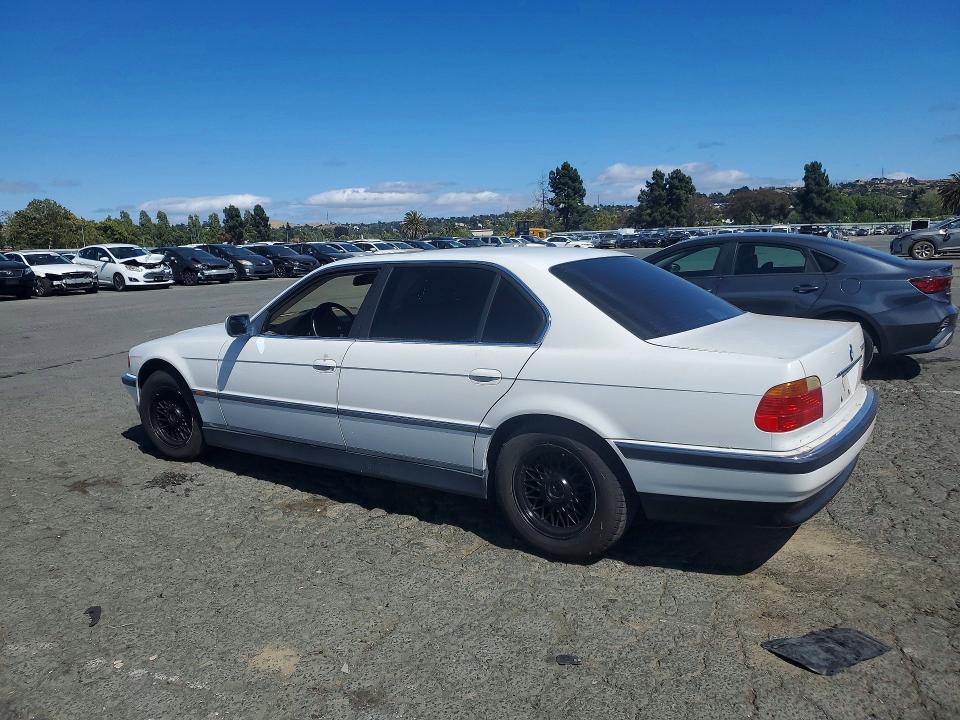 1999 BMW 7 series VIN WBAGH8335XDP03041 COPART salvage auction — MINOR DENT/SCRATCHES, Ca - Dis/Dlr/Exp Only Clean Title, sold $325 on 2026-07-16 (photo 2)