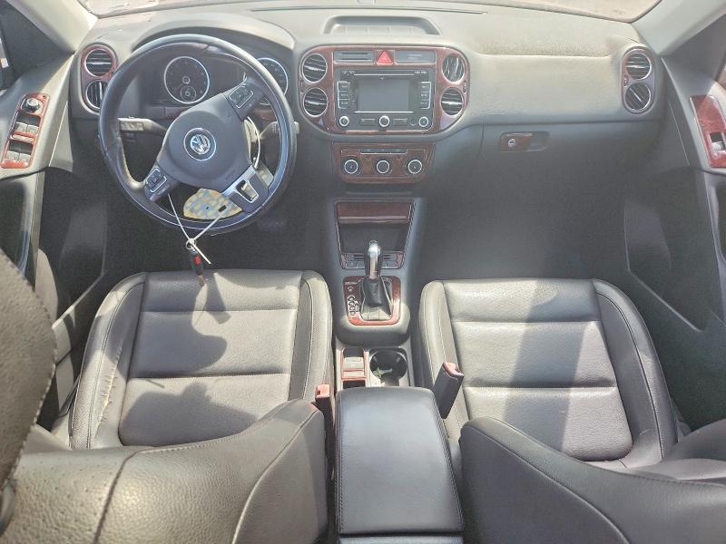 2011 Volkswagen Tiguan VIN WVGBV7AX7BW001009 COPART salvage auction — VANDALISM, Pa - Cert Of Salvage-Theft, sold $15 on 2026-08-03 (photo 8)