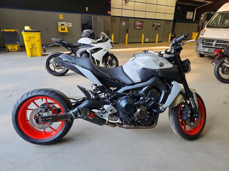 2019 Yamaha Mt09 VIN JYARN53E6KA006388 COPART salvage auction — SIDE, CT - CERT OF TITLE-SALVAGE, sold $2,100 on 2026-07-23 (photo 1)