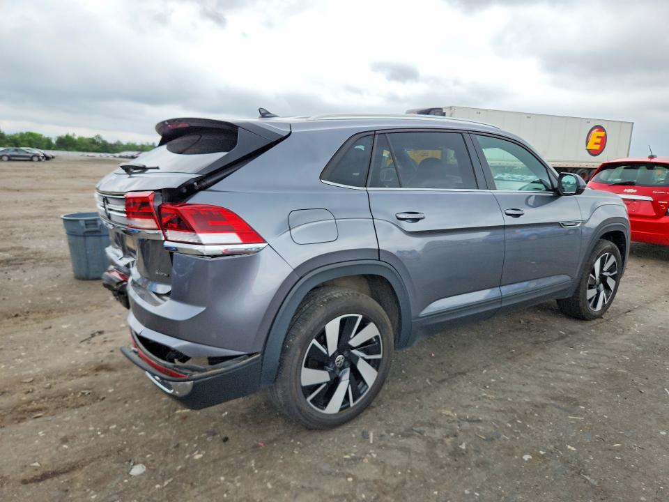 2025 Volkswagen Atlas cross sport VIN 1V2HE2CA4SC227163 COPART salvage auction — REAR END, VA - NON-REPAIRABLE CERTIFICATE, sold $9,100 on 2026-07-20 (photo 3)