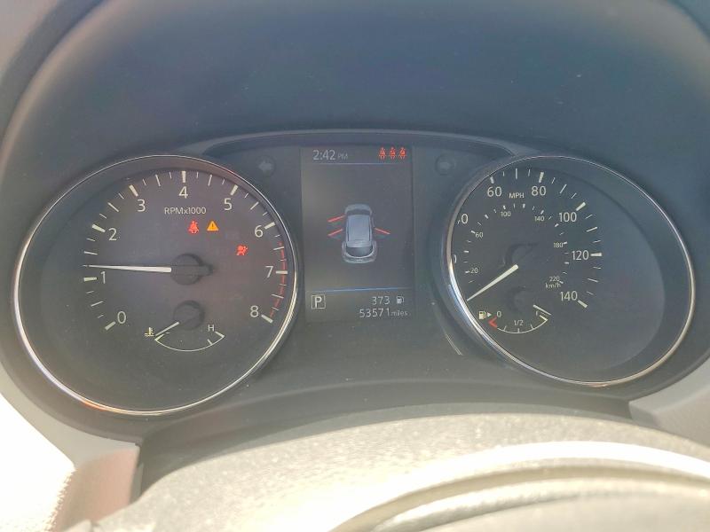 2020 Nissan Rogue VIN JN1BJ1CV0LW277058 COPART salvage auction — REAR END, NV - SALVAGE TITLE, sold $3,900 on 2026-07-30 (photo 9)