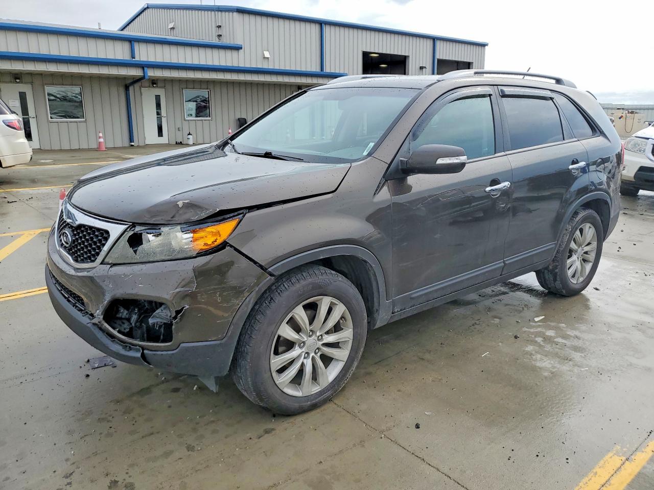 2011 Kia Sorento VIN 5XYKU3A14BG147389 COPART salvage auction — Front End, KY - CERT OF TITLE-SALVAGE, sold $1,700 on 2026-07-02 (photo 1)