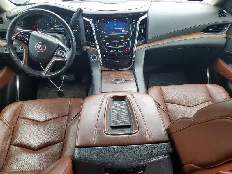 2015 Cadillac Escalade VIN 1GYS4BKJ8FR308675 COPART salvage auction — FRONT END, Mi - Certificate Of Title, sold $10,600 on 2026-07-23 (photo 8)