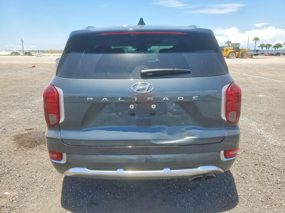 2022 Hyundai Palisade VIN KM8R74HE6NU342882 COPART salvage auction — FRONT END, Fl - Certificate Of Destruction, sold $2,500 on 2026-07-06 (photo 6)