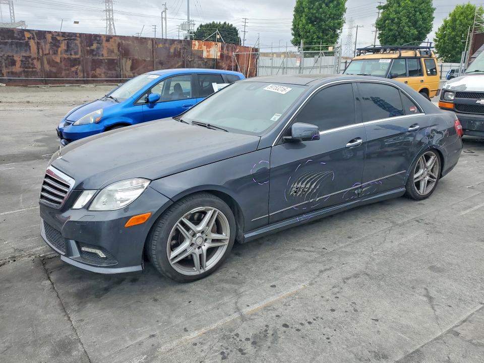 2011 Mercedes-benz E-klasse VIN WDDHF7CB6BA420999 COPART salvage auction — SIDE, Ca - Salvage Certificate, sold $1,550 on 2026-08-14 (photo 1)