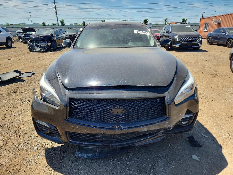 2019 Infiniti Q70 VIN JN1BY1AR1KM585559 COPART salvage auction — FRONT END, Il - Salvage Certificate, sold $1,650 on 2026-07-07 (photo 5)