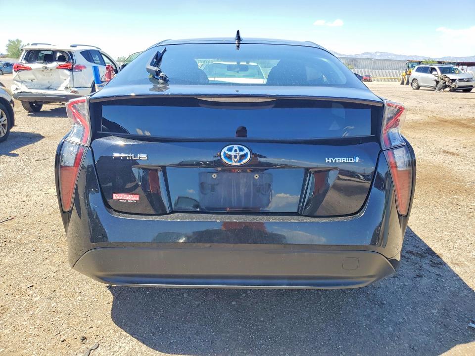 2016 Toyota Prius VIN JTDKARFU4G3508386 COPART salvage auction — FRONT END, Az - Cert Of Title - Salvage, sold $1,350 on 2026-07-17 (photo 6)