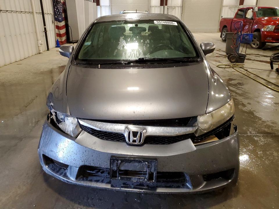 2009 Honda Civic VIN JHMFA36249S004361 COPART salvage auction — FRONT END, Ia - Cert Of Title-Salvage Title, sold $750 on 2026-07-13 (photo 5)