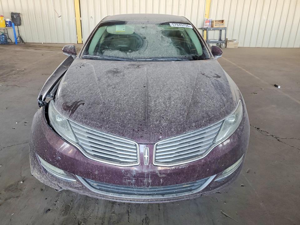 2013 Lincoln Mkz VIN 3LN6L2G92DR826416 COPART salvage auction — FRONT END, Az - Certificate Of Title, sold $500 on 2026-07-29 (photo 5)