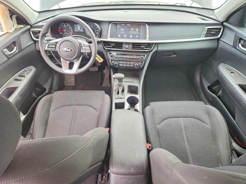 2019 Kia Optima VIN 5XXGT4L33KG284843 COPART salvage auction — FRONT END, Salvage Title, sold $375 on 2026-07-29 (photo 8)
