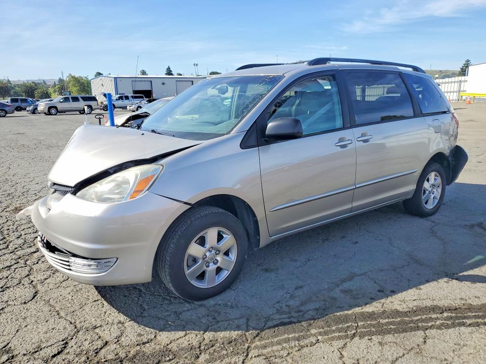 2005 Toyota Sienna VIN 5TDZA23C55S308887 COPART salvage auction — REAR END, Ca - Salvage Certificate, sold $625 on 2026-07-10 (photo 1)