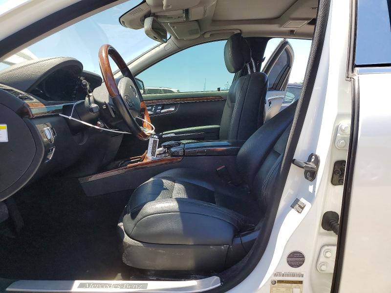 2013 Mercedes-benz S-klasse VIN WDDNG9EB7DA528611 COPART salvage auction — FRONT END, Ca - Salvage Certificate, sold $1,850 on 2026-07-09 (photo 7)