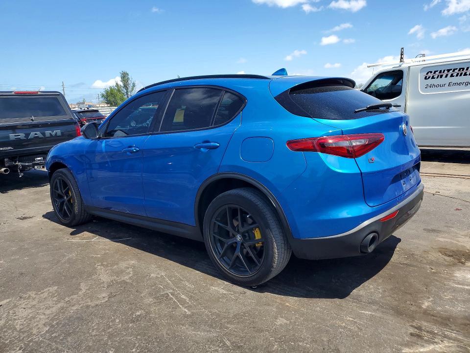 2019 Alfa romeo VIN ZASPAKAN8K7C49052 COPART salvage auction — FRONT END, Fl - Cert Of Title Slvg Rebuildable, sold $4,250 on 2026-08-19 (photo 2)