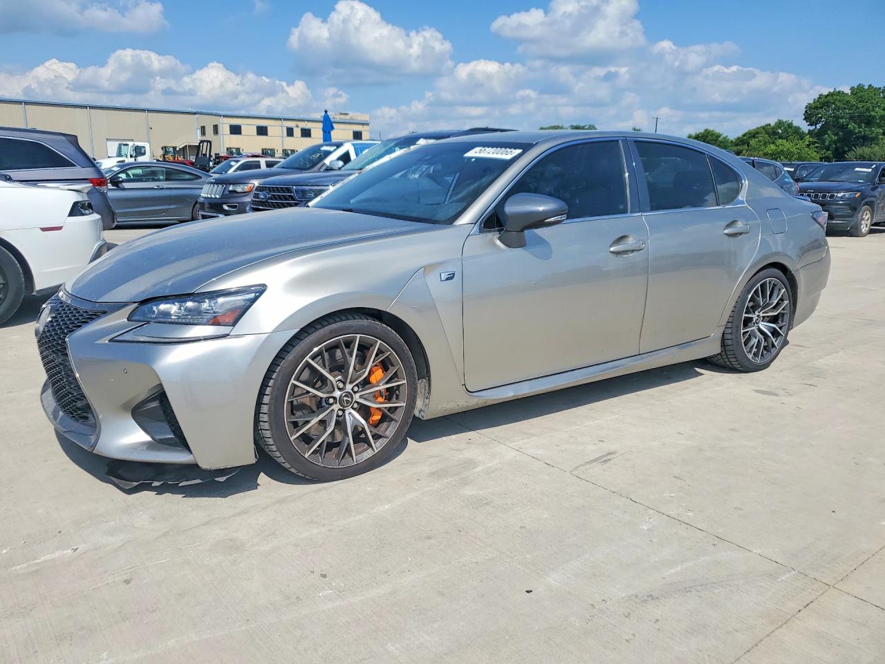 2016 Lexus Gs VIN JTHBP1BL3GA001227 COPART salvage auction — Side, TX - SALVAGE VEHICLE TITLE, sold $30,500 on 2026-08-31 (photo 1)