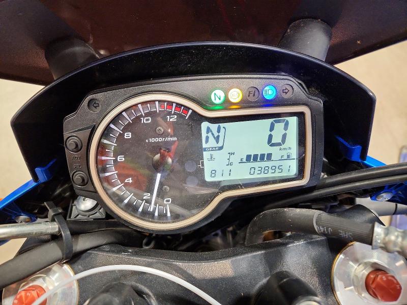 2015 Suzuki Gsx-s750 VIN JS1GR7NA0F2100802 COPART salvage auction — MINOR DENT/SCRATCHES, On - Permit No Brand - Unfit (P), sold $2,650 on 2026-07-15 (photo 7)
