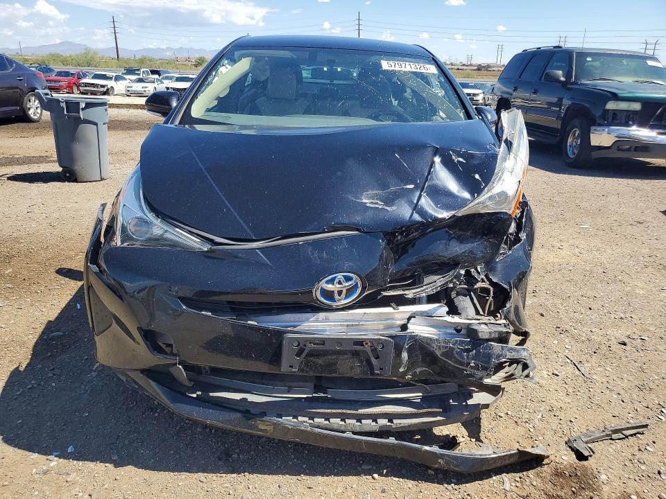 2016 Toyota Prius VIN JTDKARFU4G3508386 COPART salvage auction — FRONT END, Az - Cert Of Title - Salvage, sold $1,350 on 2026-07-17 (photo 5)