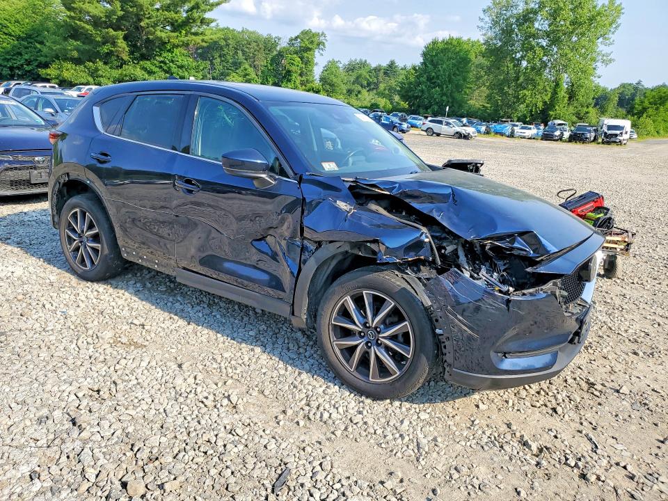 2018 Mazda Cx-5 VIN JM3KFBDM8J0434580 COPART salvage auction — FRONT END, MA - CERT OF TITLE-SALVAGE (P), sold $4,500 on 2026-07-06 (photo 4)
