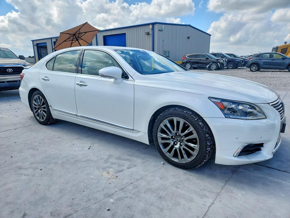 2015 Lexus Ls VIN JTHBL5EF7F5133293 COPART salvage auction — REAR END, Tx - Salvage Vehicle Title, sold $1,950 on 2026-07-24 (photo 4)